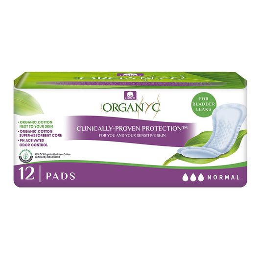 Organyc Light Incontinence - Pads for bladder leaks